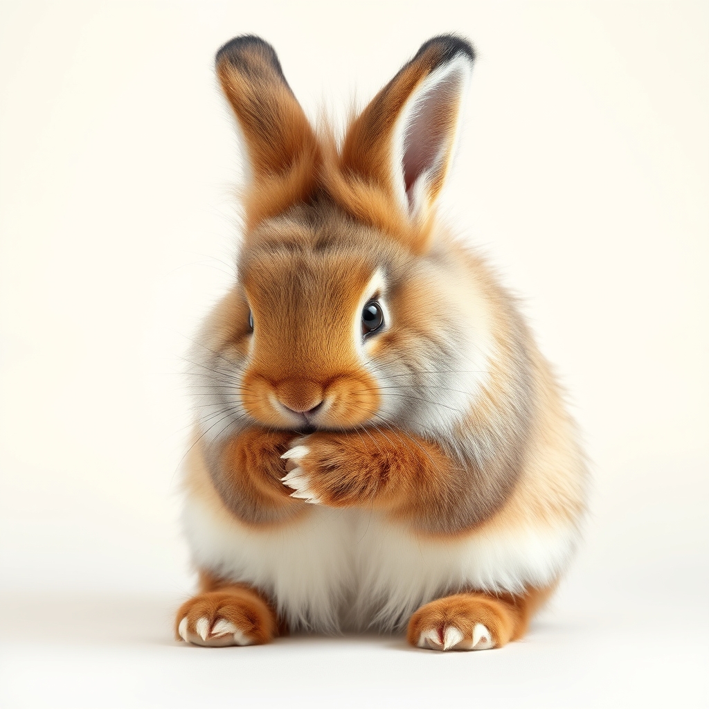 Fluffy lionhead pet reflecting top cute rabbit names