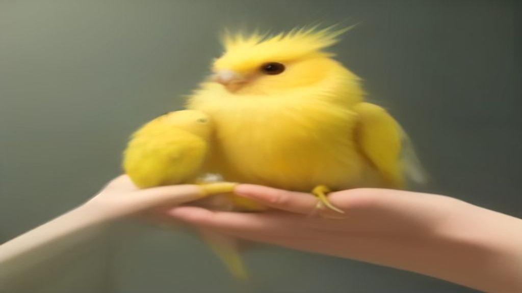 A bird owner hand-training a cockatiel for bird names start with a